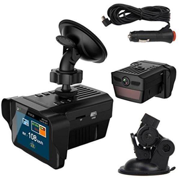 POTO Car Electronic Dog Radar Detector Rearview Mirror VehicleVideo Camera Recorder