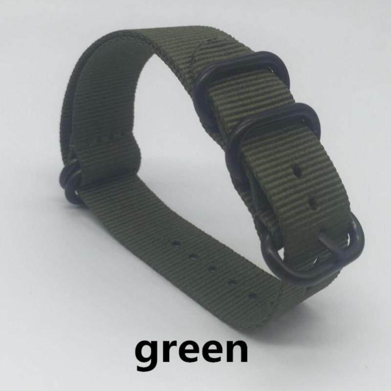 Quality 22mm Nylon Watch Band Strap Zulu NATO Strap 3.0 Buckle for
Sport Wristwatch - GREEN Malaysia