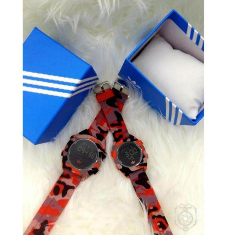 Red + Gold Couple Watch Adidas Malaysia