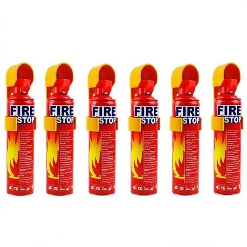 Buy Set of 6 Portable Mini Fire Extinguisher automotive Car & Home Dual Use Malaysia