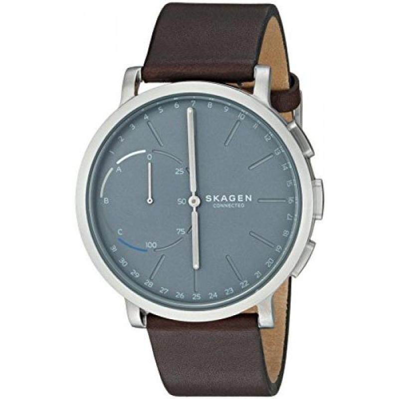 Skagen Hybrid Smartwatch - Hagen Dark Brown Leather SKT1110 Malaysia