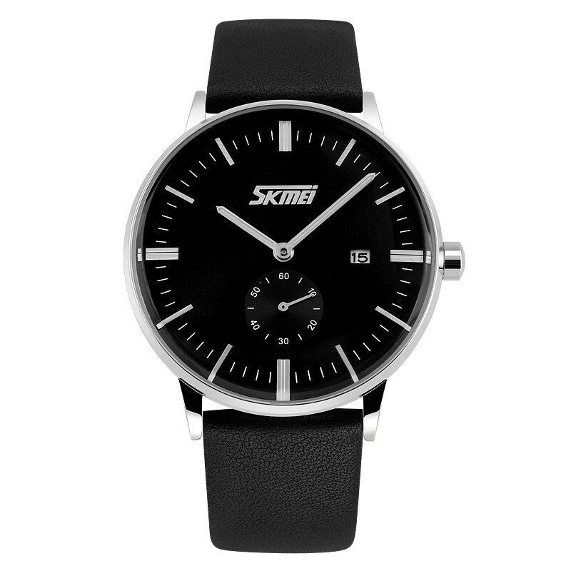 Skmei 9083 Men‘s Waterproof Leather Wristwatch Malaysia