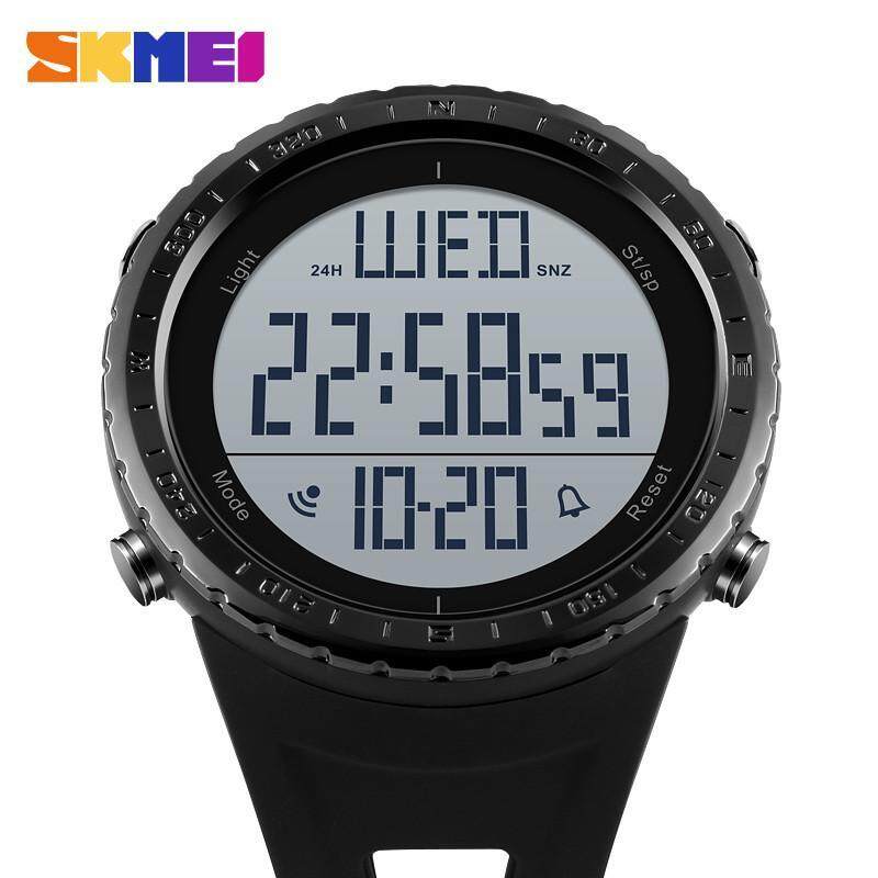 SKMEI Mens Watch waterproof electronic sports Multifunctiona watch 1310 -Black Malaysia