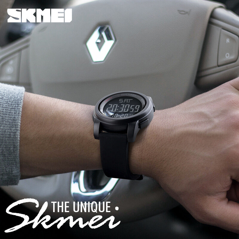 SKMEI Watch 1257 Mens LED Digital Chrono Sports Military Wristwatches Malaysia