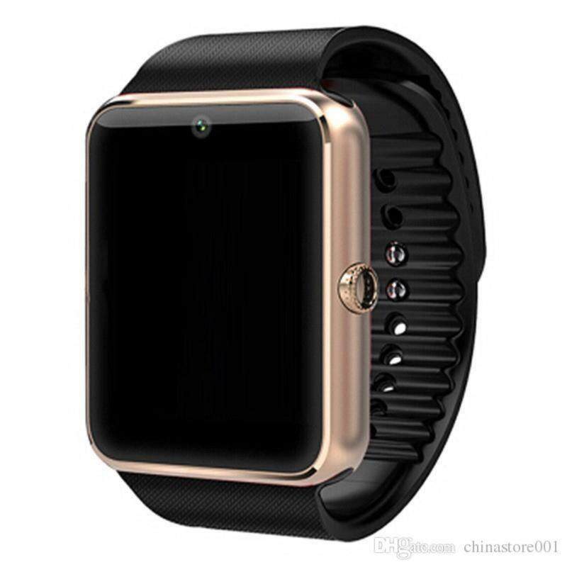 Smart Watch GT08 Plus Clock Bluetooth Connectivity Android PhoneSync Notifier Support Sim TF Card MP3 Metal Watch Smartwatch Gold Malaysia