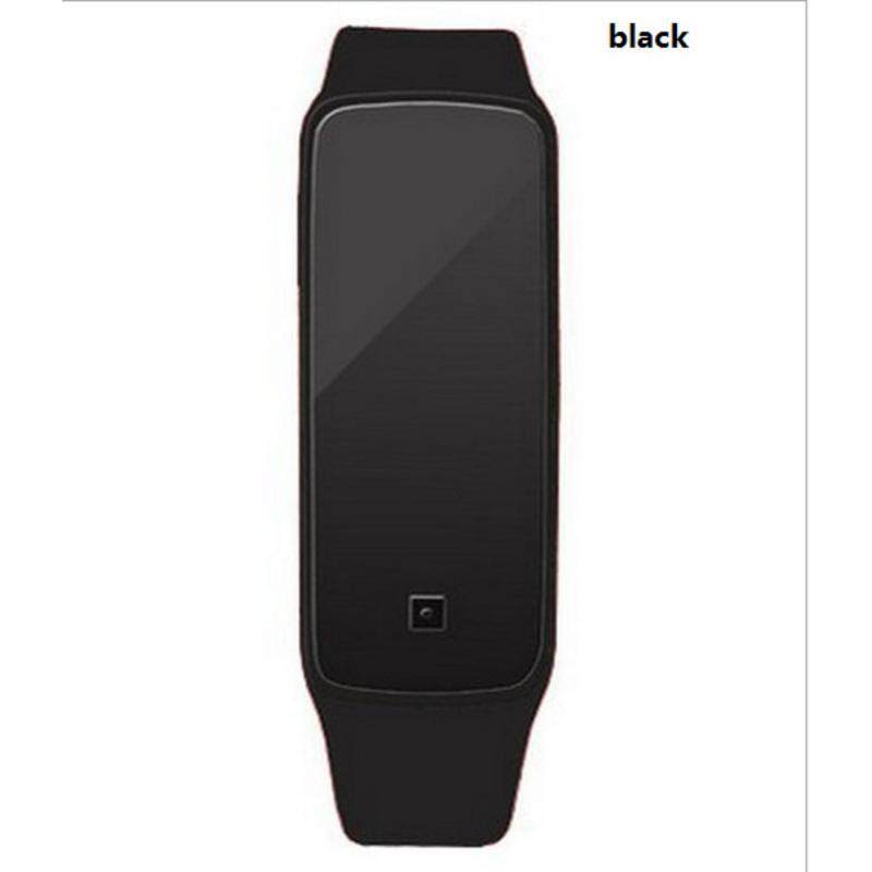 Sports watch for women Silica gel watchband touch LED watch stainless steel dial Electronics number watch Malaysia