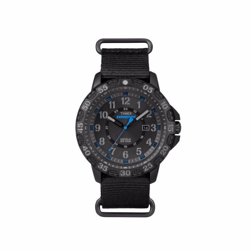 Timex Expedition® Gallatin - Black Nylon Strap - Black Case (TW4B03500) Malaysia