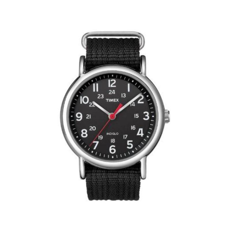Timex Men T2N647 Weekender™ - Black Nylon Slip Through Strap Watch Malaysia