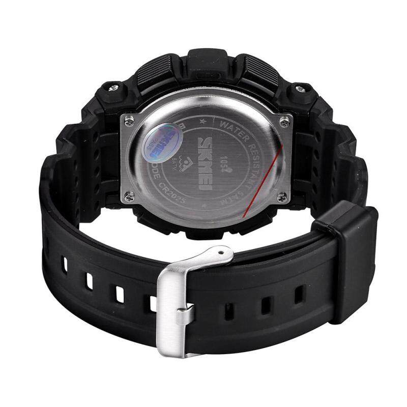 Womdee SKMEI authentic fashion students watch electronic watches wholesale multicolor tide (Red) Malaysia