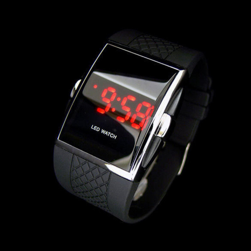 YBC Men Fashion Digital LED Wrist Watch (Black) Malaysia