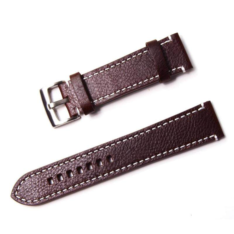 YY 22mm Genuine Leather Women Mens Watch Bracelet Strap Watches
Belt Band Stainless Steel Buckle Watch Band Accessories Watchbands
Black Brown Chocolate Malaysia